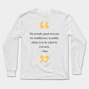 philosophy quotes Long Sleeve T-Shirt